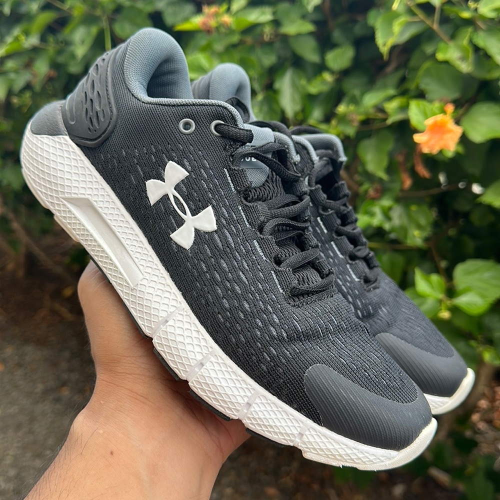 Under Armour Womens Charged Rogue 2 Black Running Shoes